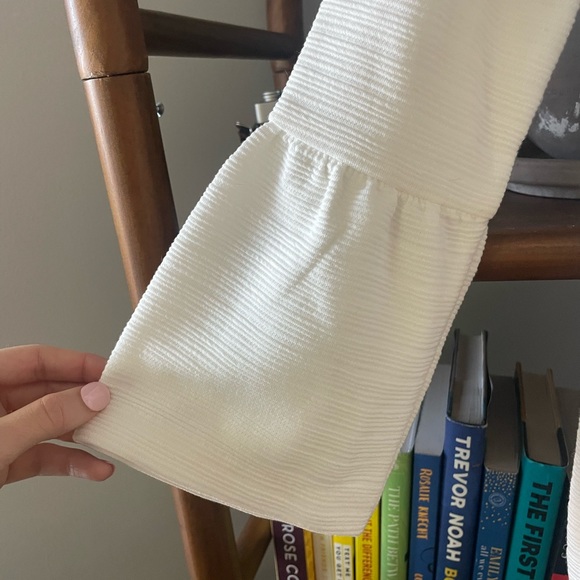 J. Crew Button Back Tiered Bell Sleeve Top - Picture 5 of 7